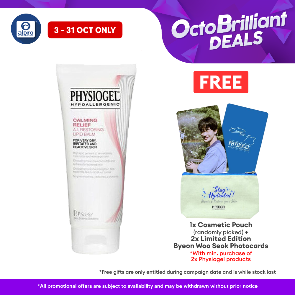 Physiogel  Hypoallergenic Calming Relief AI Restoring Lipid Balm 50ml | For Sensitive Skin Physiogel