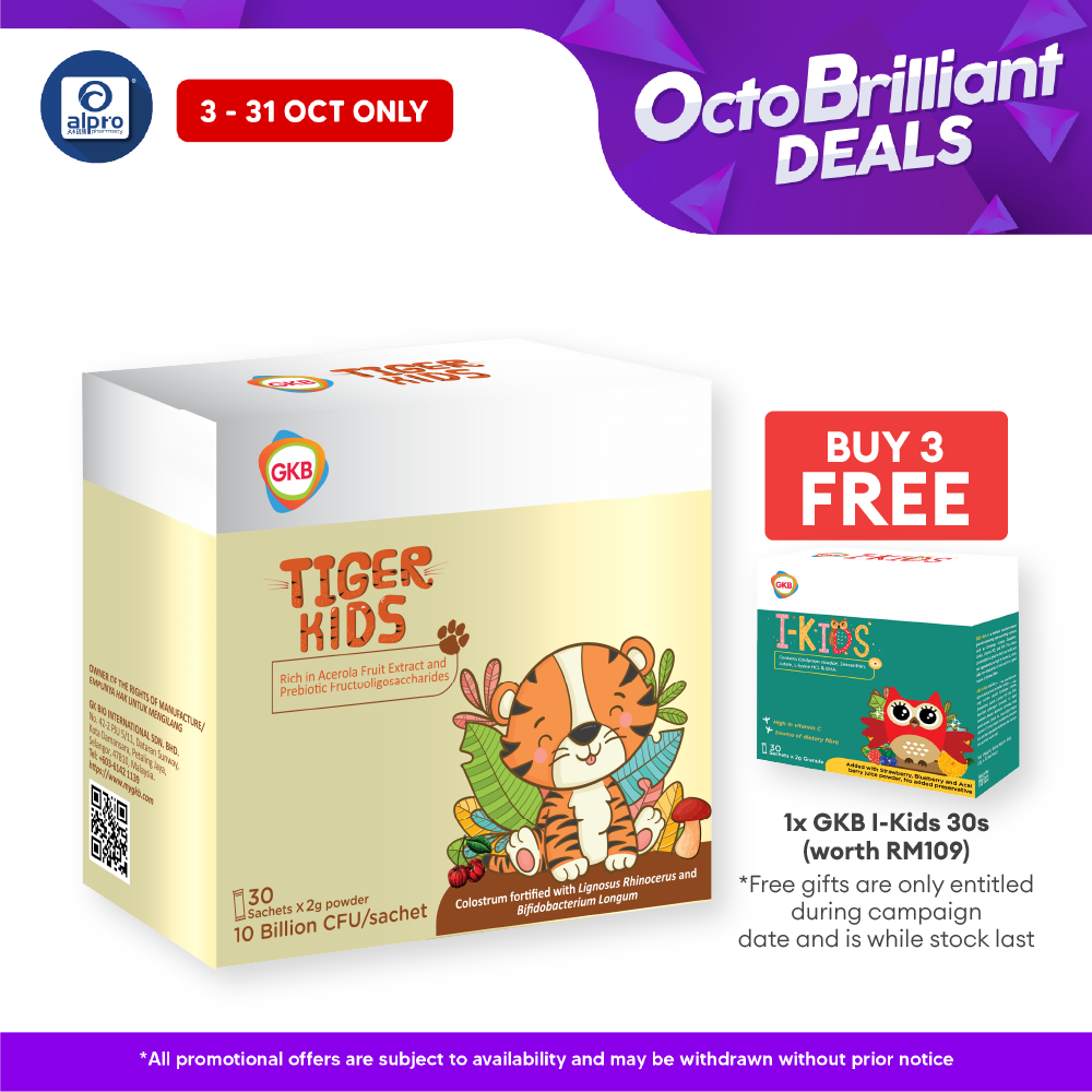 GKB Tiger Kids 2g X 30s Alpro Pharmacy