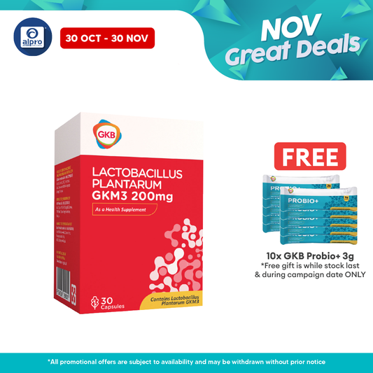 GKB L. Plantarum GKM3 30s | For Weight Loss