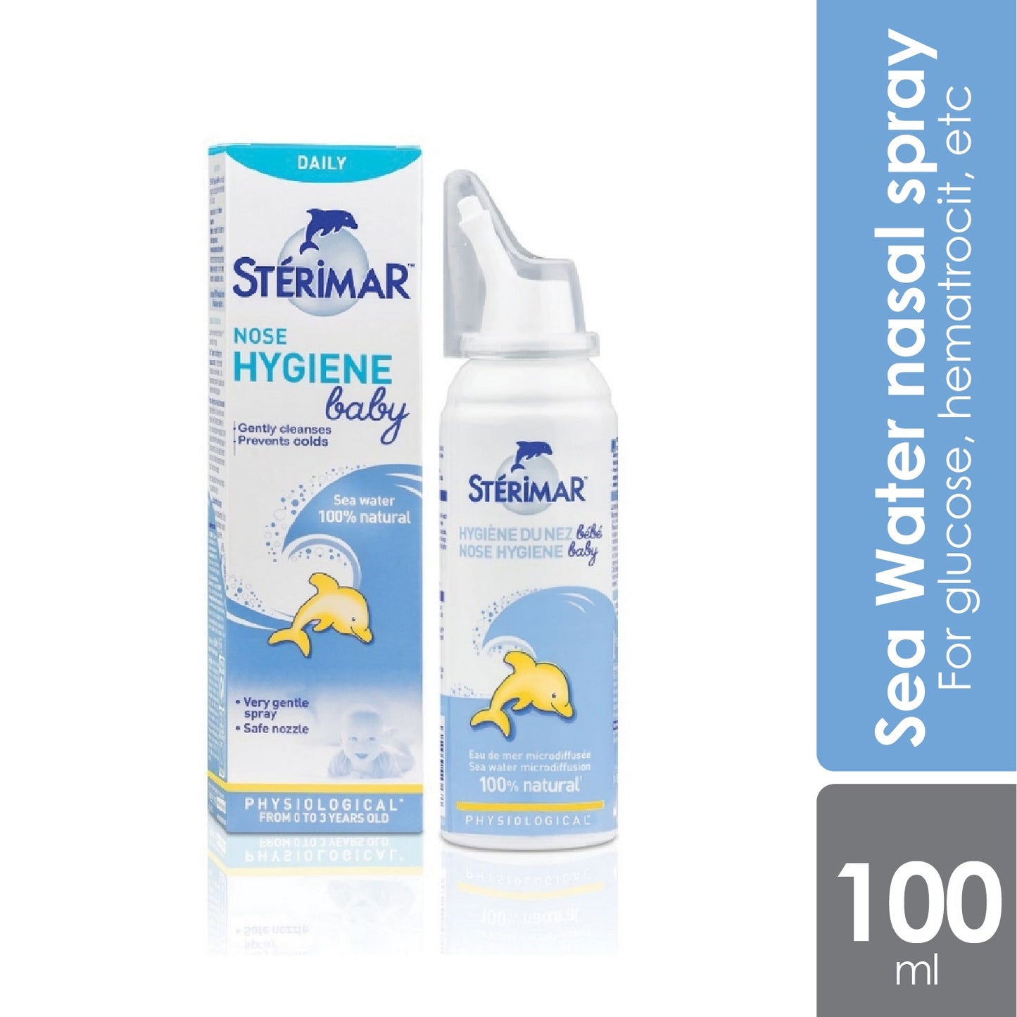 Sterimar Baby Nasal Spray 100ml | Clears and Unblock Nasal Passage Sterimar