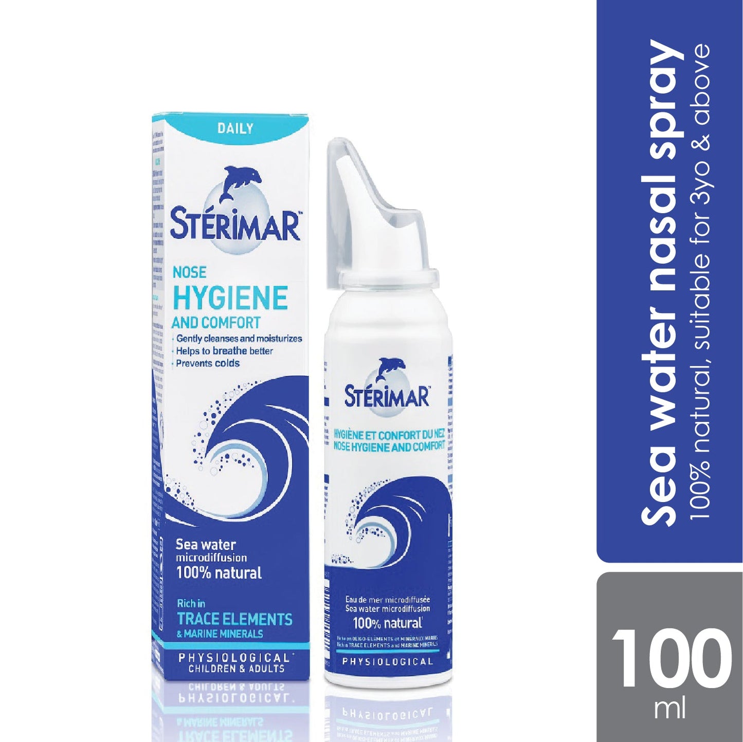 Sterimar Nose Hygiene And Comfort 100ml | Gently Cleanse Sterimar