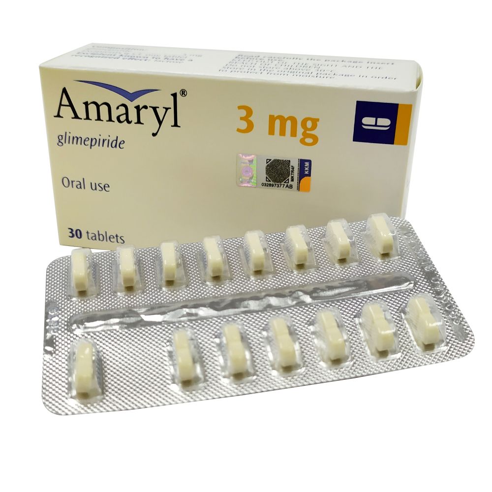 AMARYL 3MG 15S Alpro Pharmacy