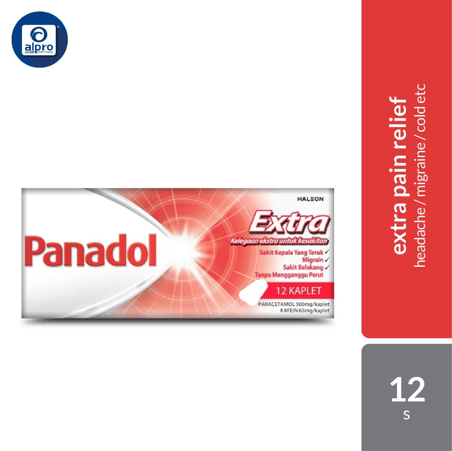 Panadol Extra 2x6s | Relief Painful Disorders Panadol