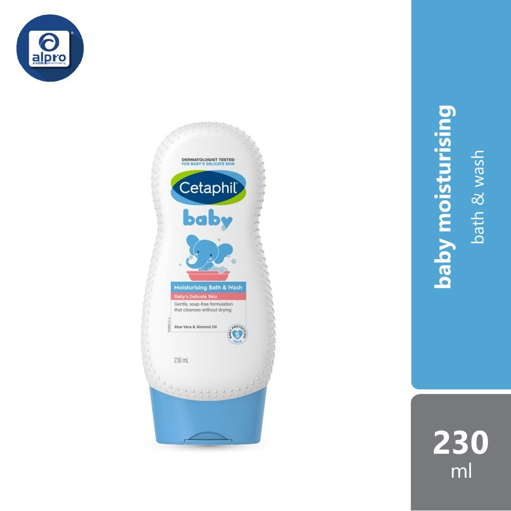Cetaphil Baby Ultra Moisturizing Bath & Wash 230ml Alpro Pharmacy