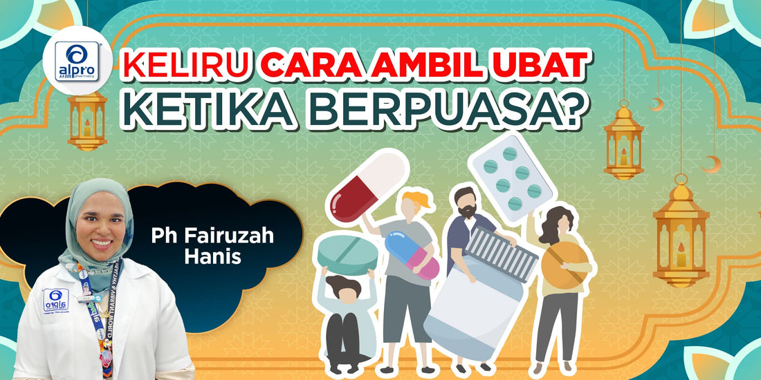 Featured image for Keliru Cara Ambil Ubat Ketika Berpuasa?