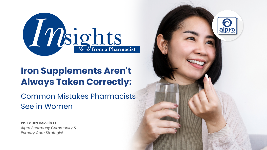 Iron Supplements Aren't Always Taken Correctly: Common Mistakes Pharmacists See in Women