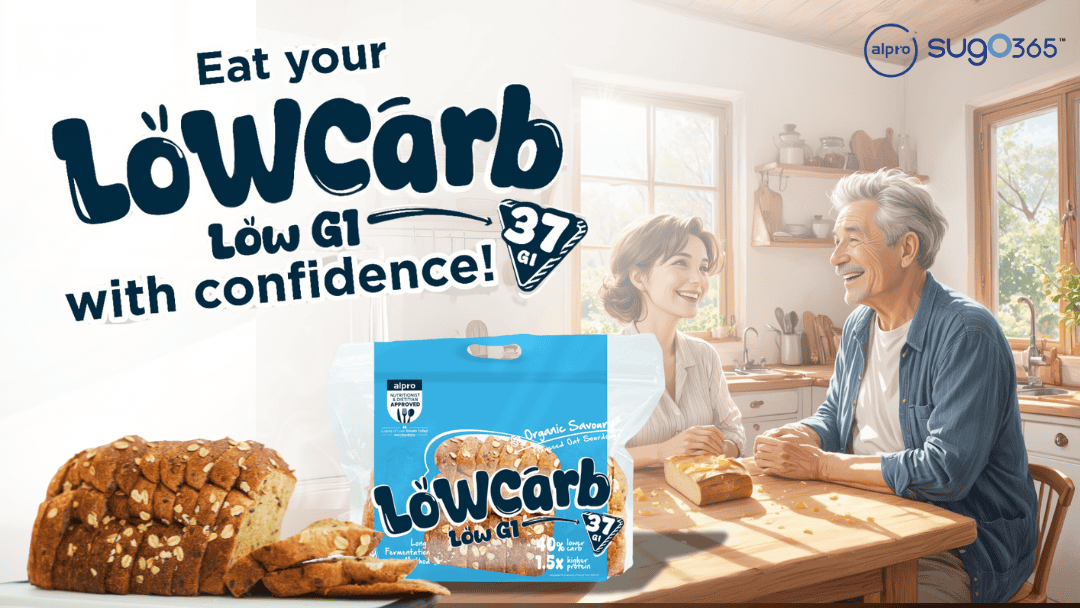 Featured image for First Lowest GI Sourdough For Diabetic Patients In Alpro Pharmacy!