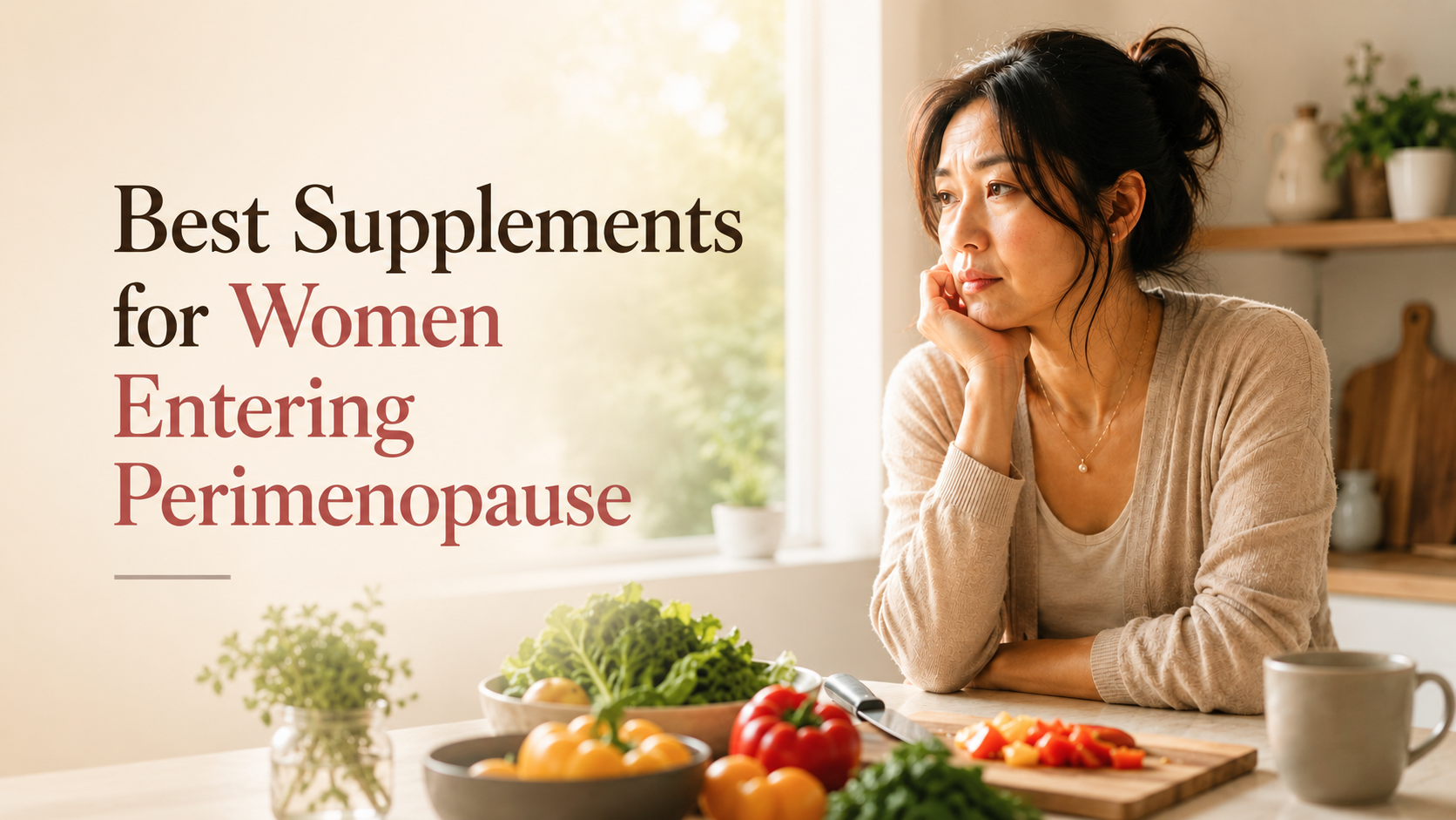 The Best Supplements for Women Entering Perimenopause