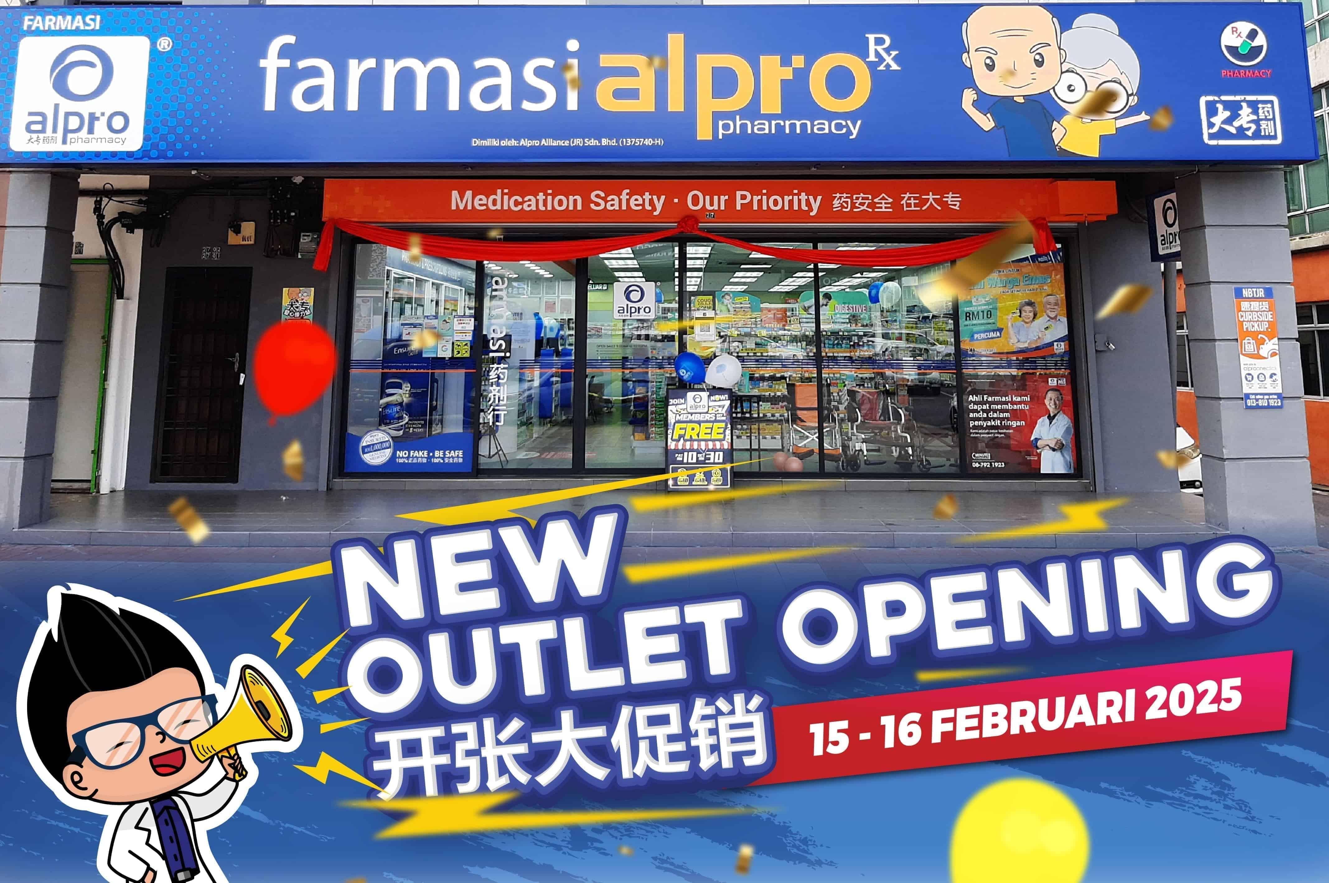 Grand Opening Alpro Pharmacy @ Kelantan - Alpro Pharmacy