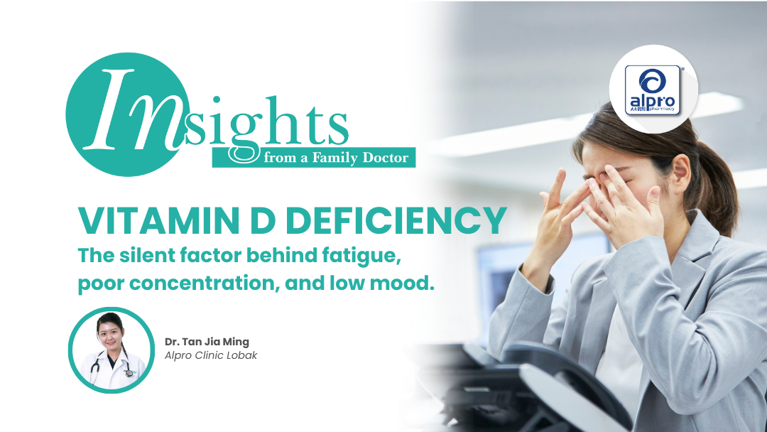 Feeling Tired, Moody, and Unfocused? It Could Be Vitamin D Deficiency!
