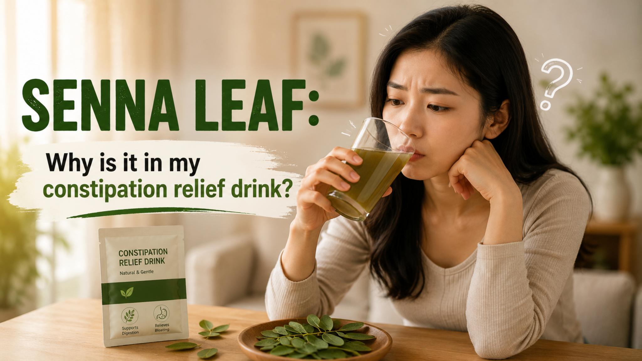 Senna Leaf: What Is It and Why Is It in Your Constipation Relief Drink?