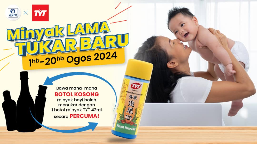 Featured image for Alpro x TYT: Minyak Lama Tukar Baru