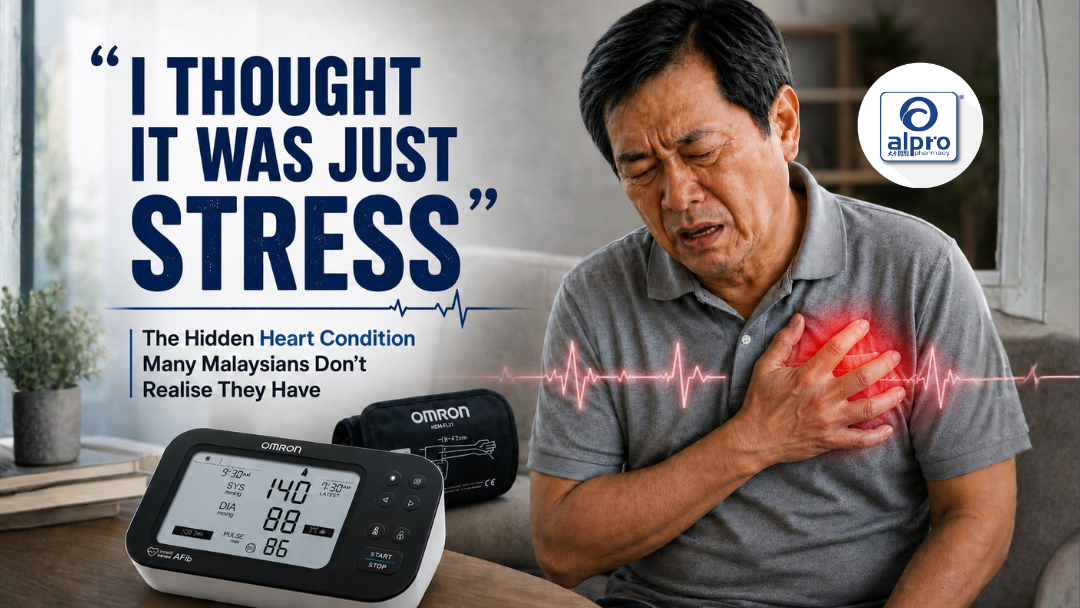 “I Thought It Was Just Stress” — The Hidden Heart Condition Many Malaysians Don’t Realise They Have
