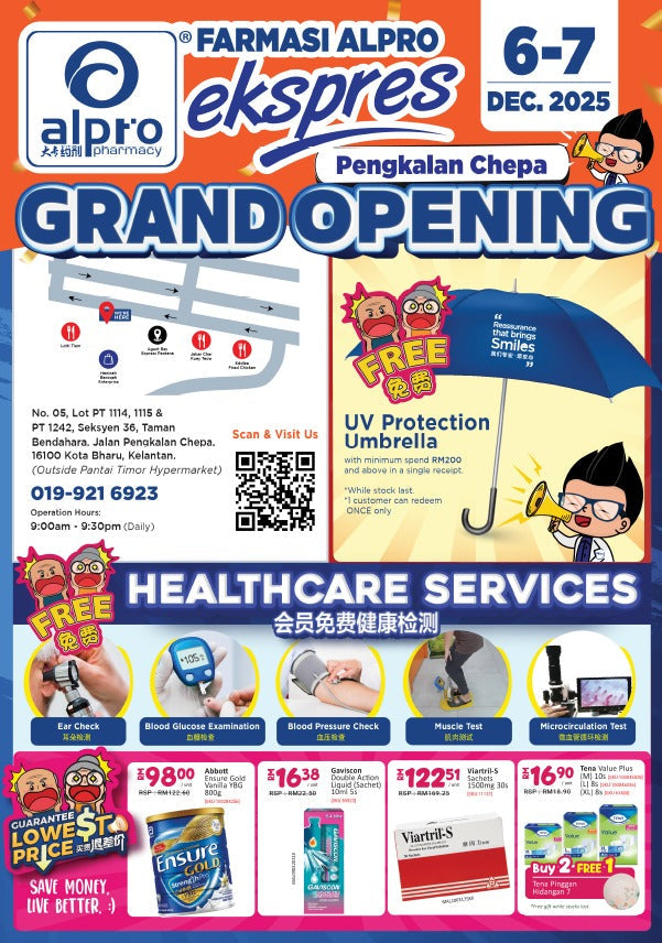 Grand-Opening-Alpro-Express-Pengkalan-Chepa-06-Dec-2025 Alpro Pharmacy