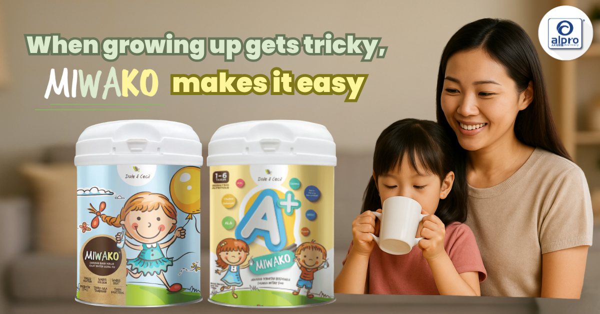 🌱 Smart Kids Start Here: Miwako Plant-Based Formulas for Growing Bodies & Bright Minds