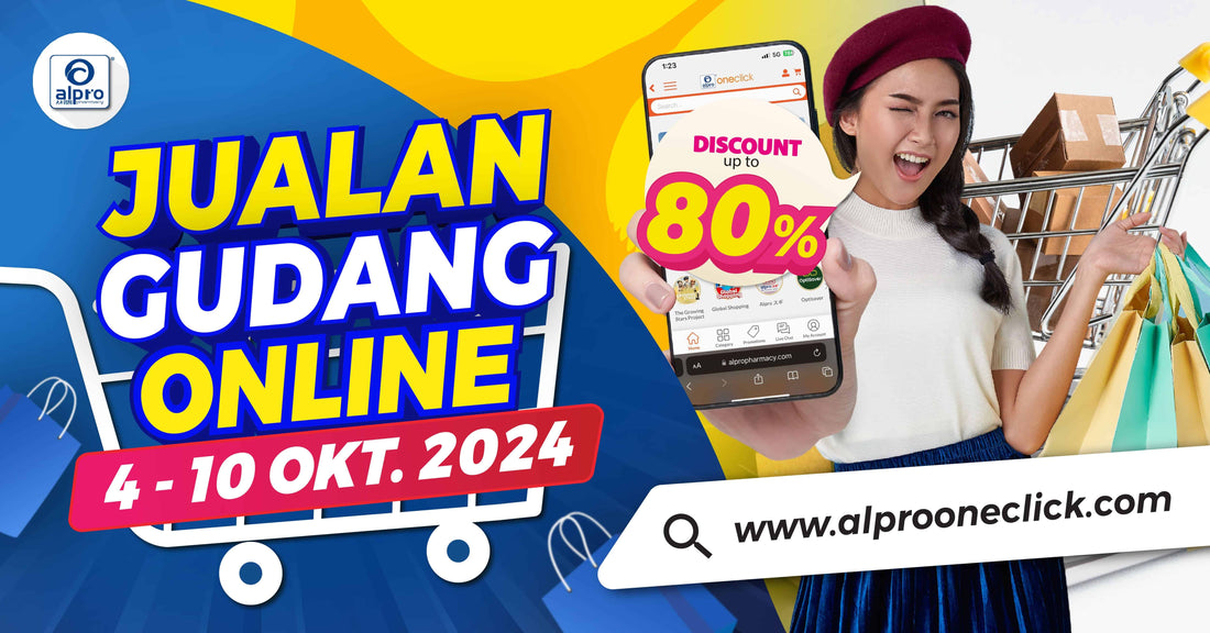 Featured image for Alpro Pharmacy Oct Online Warehouse Sale 2024