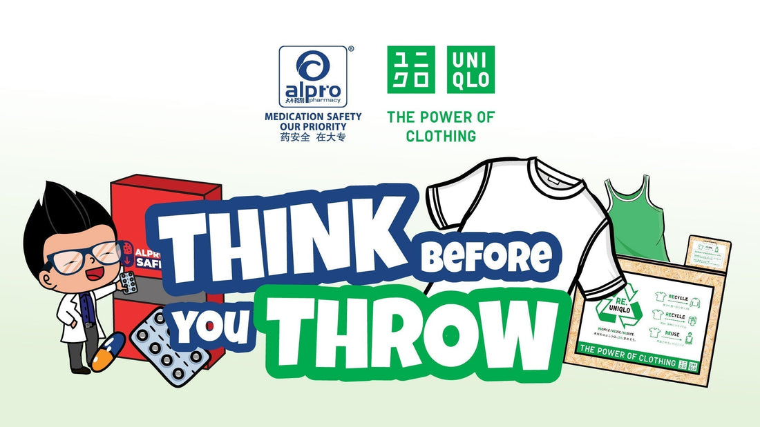 Alpro x Uniqlo: Think Before You Throw