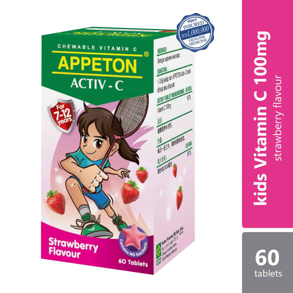 appeton-activ-c-strawberry-60s