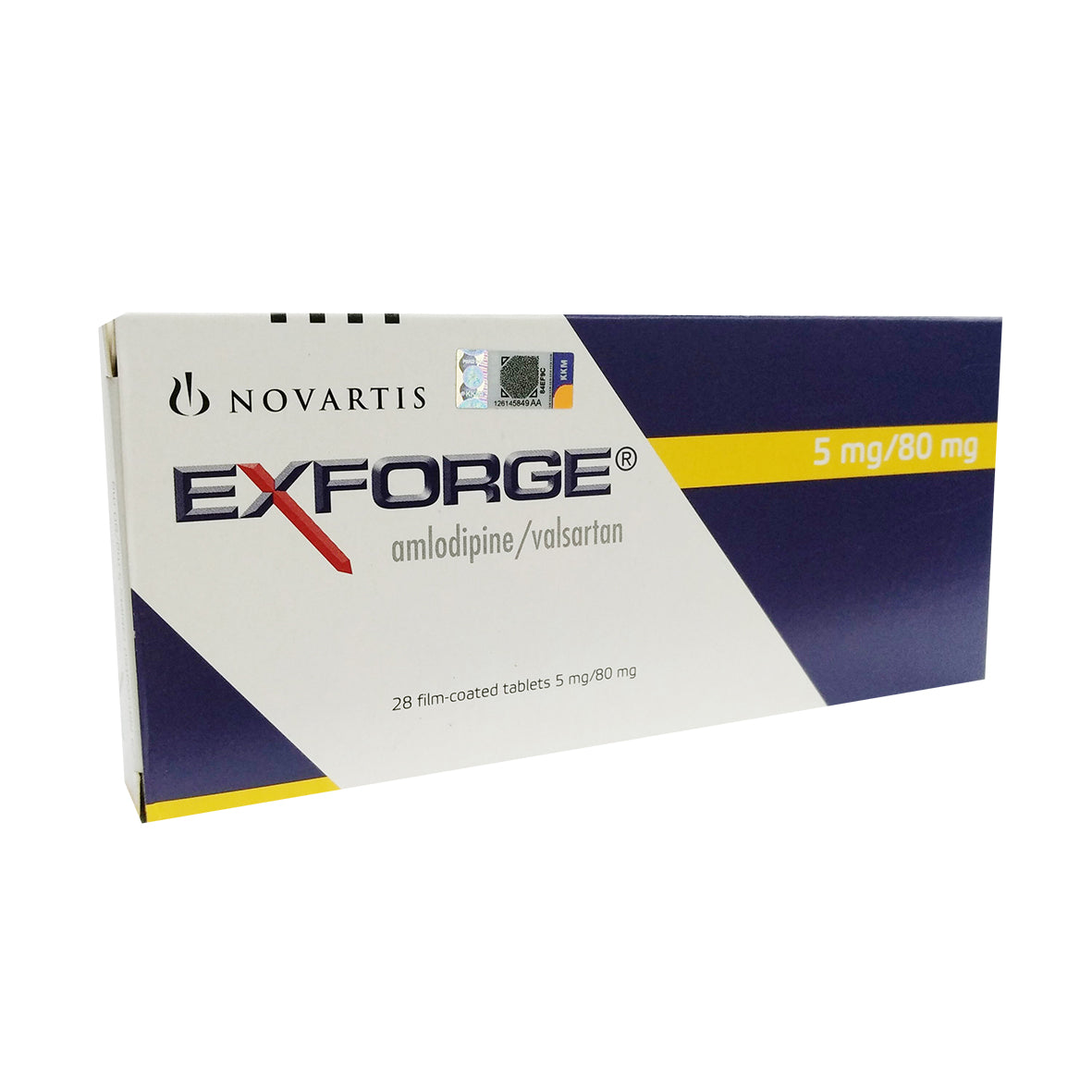 *EXFORGE 5/80MG 2X14S - Alpro Pharmacy
