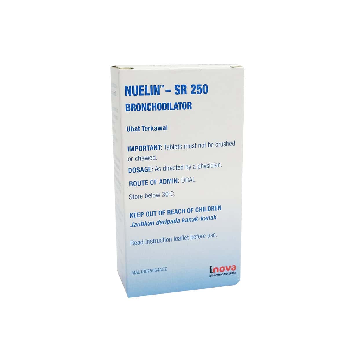 Nuelin-sr 250mg 5x20s - Alpro Pharmacy