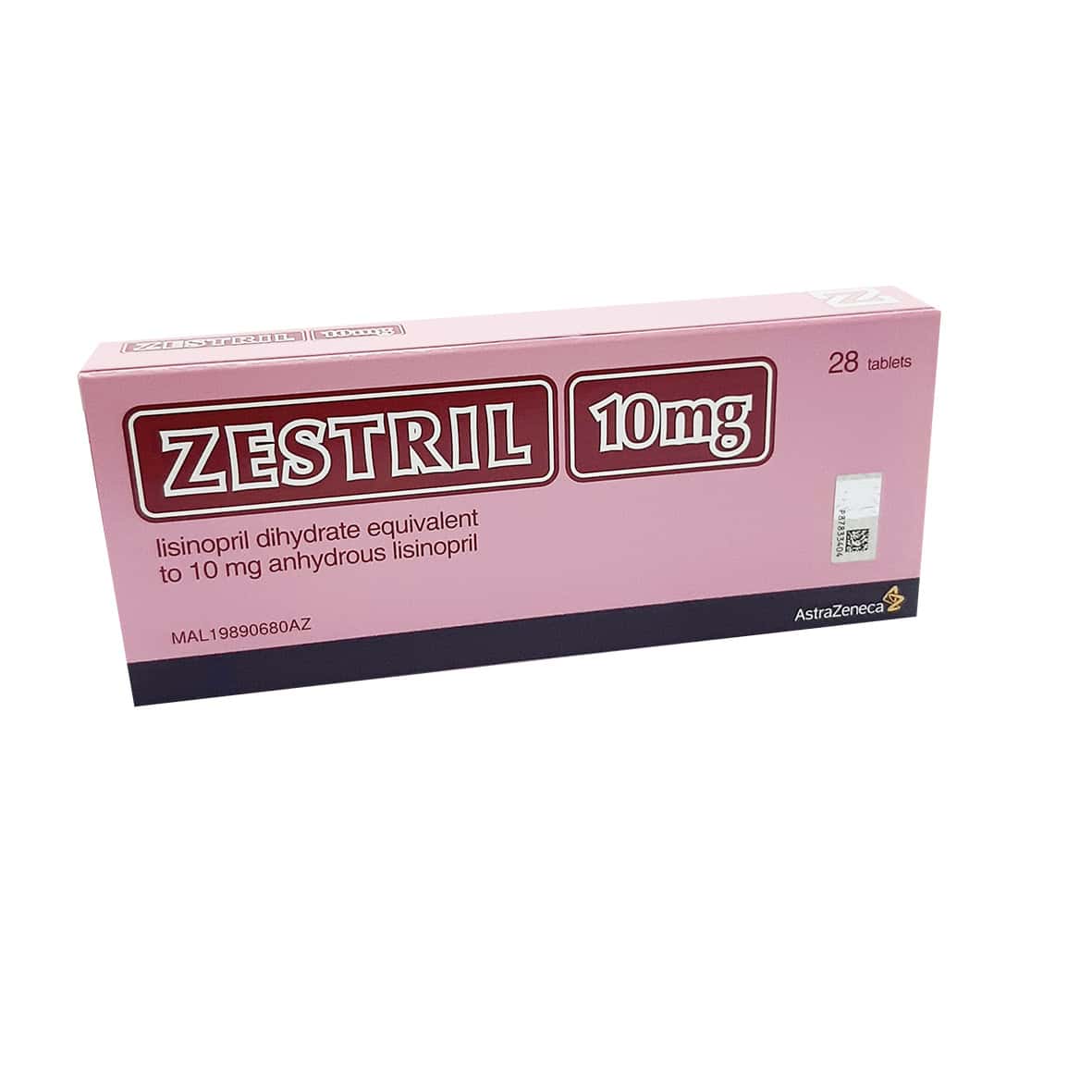 Zestril 10mg 2x14s - Alpro Pharmacy, image size:1181x1181
