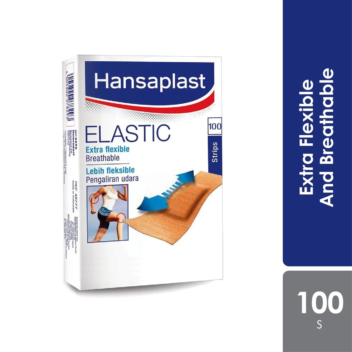 Hansaplast Pansements pour Doigt Elastic Extra Flexible 100 pc(s Hansaplast Pansements pour Doigt Elastic Extra Flexible 100 pc(s