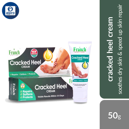 Franch Cracked Heel Cream 50g Soothes Dry Skin Speed Up Skin