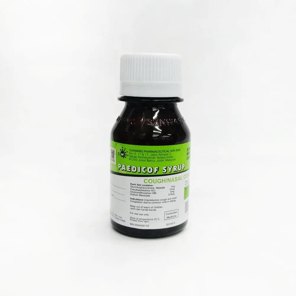 Paedicoff Paedicof Syrup 60ml - Alpro Pharmacy