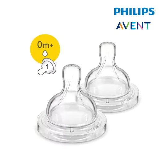 avent-silicone-classic-teats-0m-1h-newborn-2s