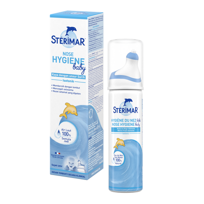 Sterimar Baby Nose Hygiene Isotonic Spray 50mL | Cleans Nose & Remove Impurities Sterimar