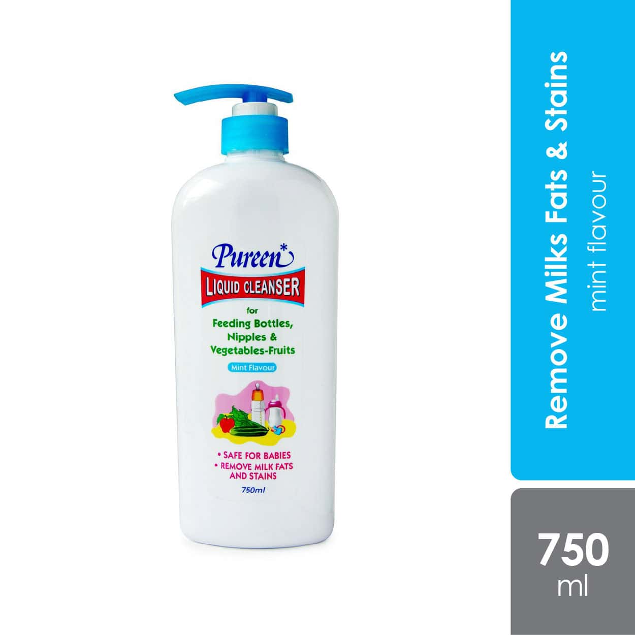 pureen-liquid-cleanser-mint-750ml