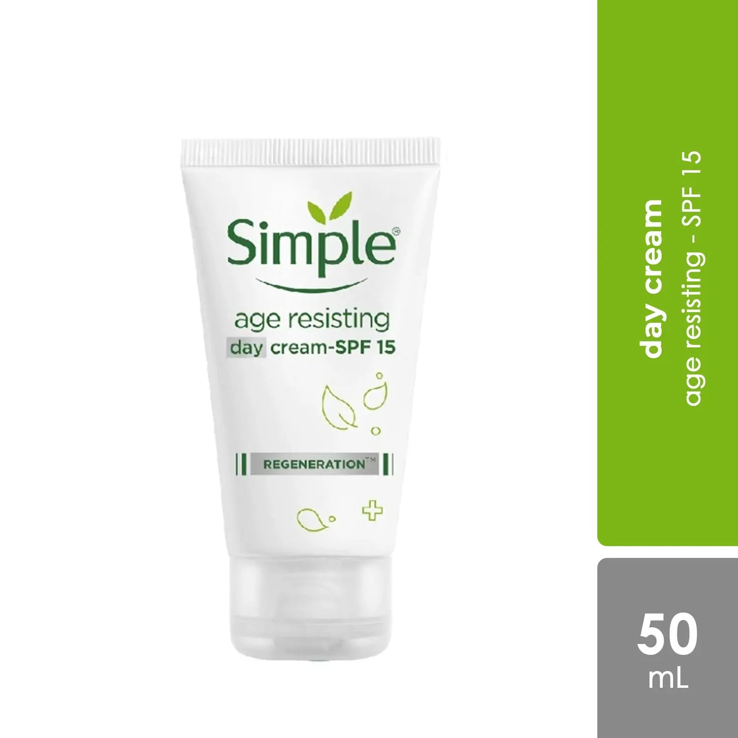 Simple Regeneration Age Resisting Day Cream – 50 Ml, SPF15, Für Sensible Haut