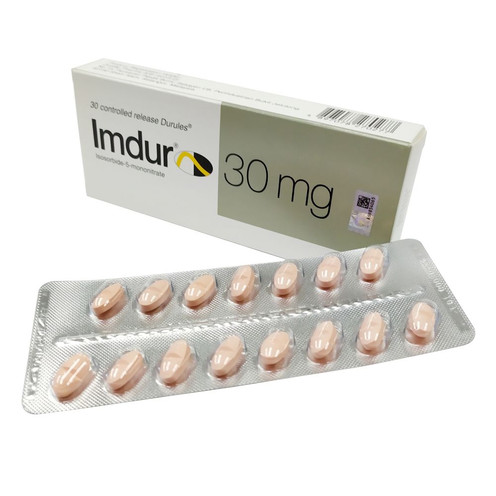 IMDUR TAB 30MG 2X15S - Alpro Pharmacy