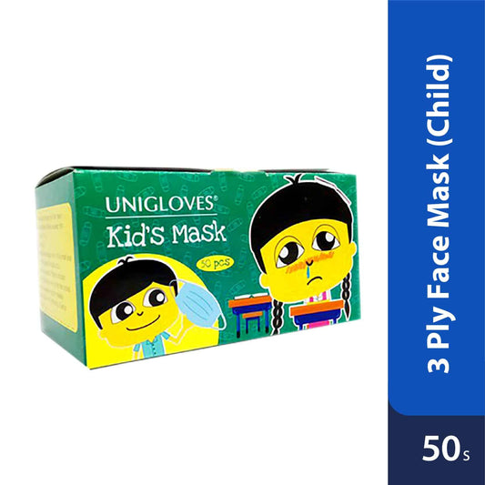 unigloves-3-ply-face-mask-child-50s
