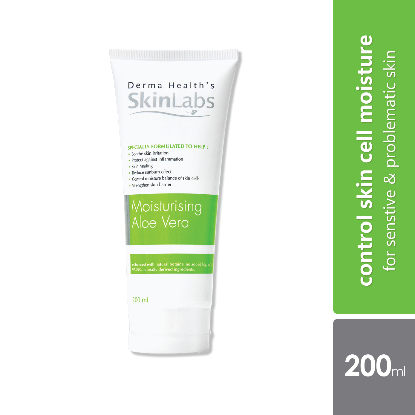 Derma Health's Skinlabs Aloe Vera Moisturising Gel 200ml
