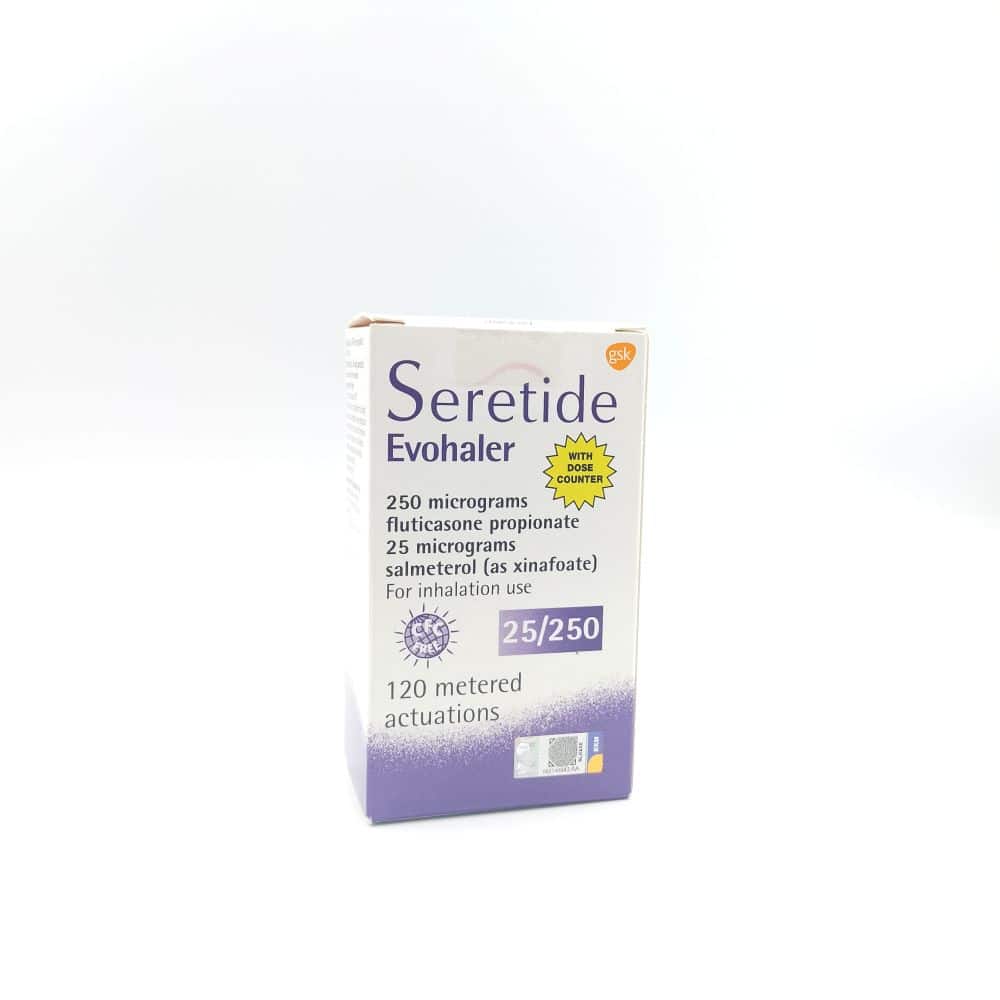 Seretide Evohaler 25/250 120doses - Alpro Pharmacy