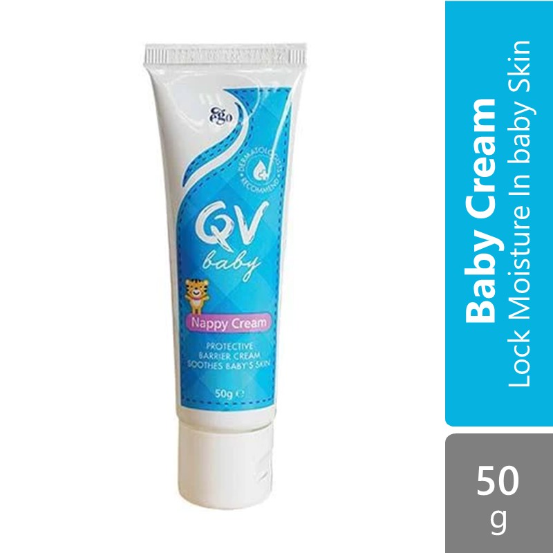 Ego QV Baby Nappy Cream 50g Lock Moisture In Baby Skin Alpro