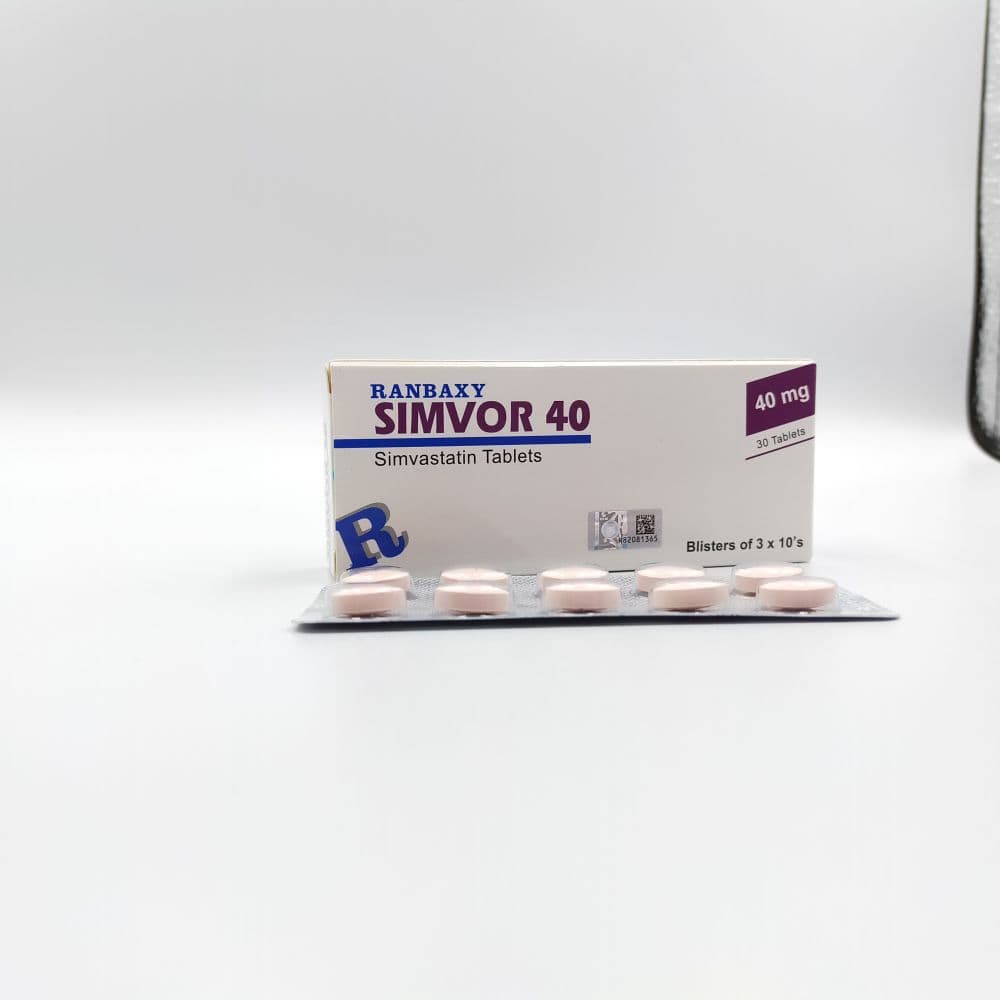 SIMVOR 40MG 30/BX - Alpro Pharmacy