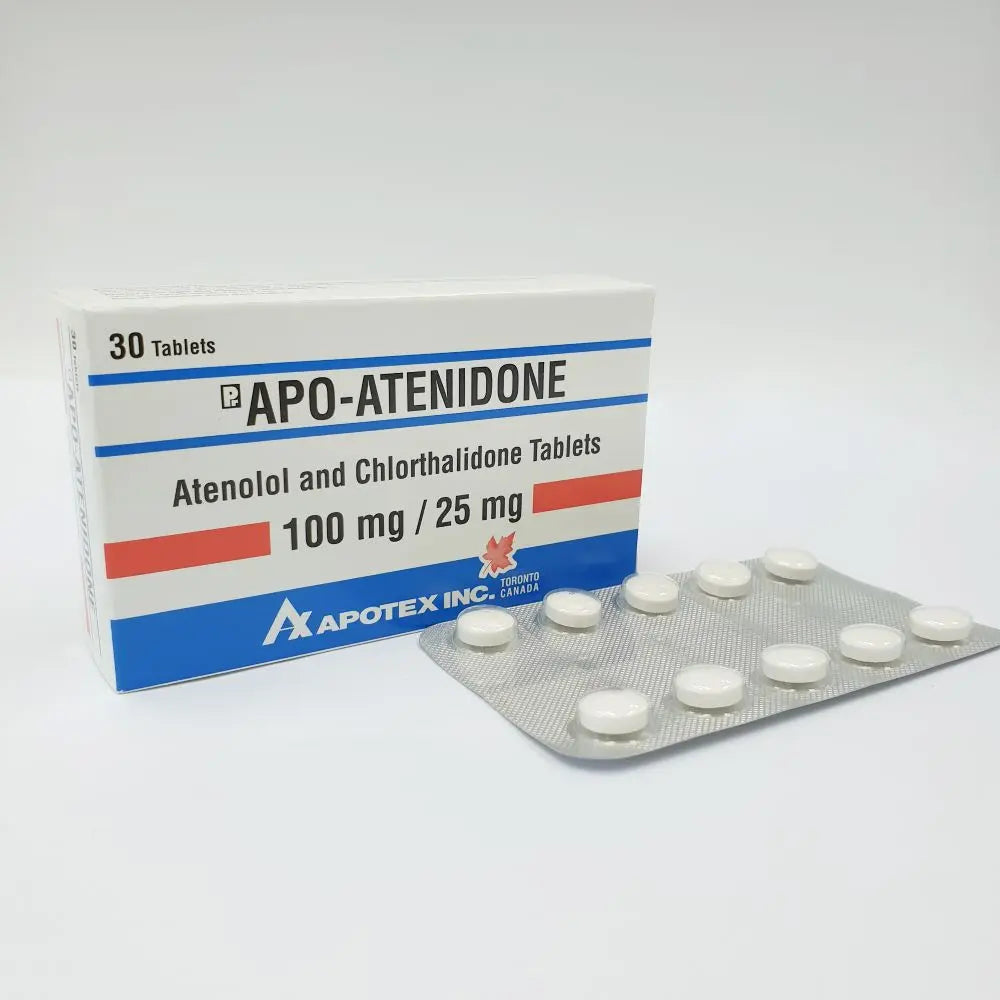 APO-ATENIDONE 100/25MG 3X10S - Alpro Pharmacy