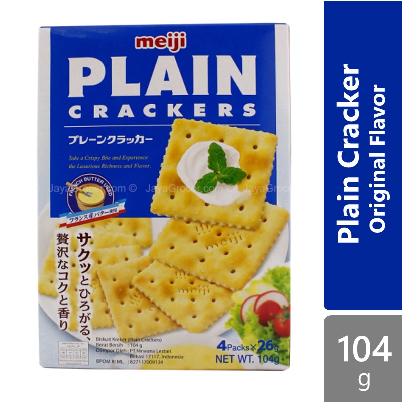 meji-plain-cracker-104g-original-oat-sesame-cereal-falvor product image 1