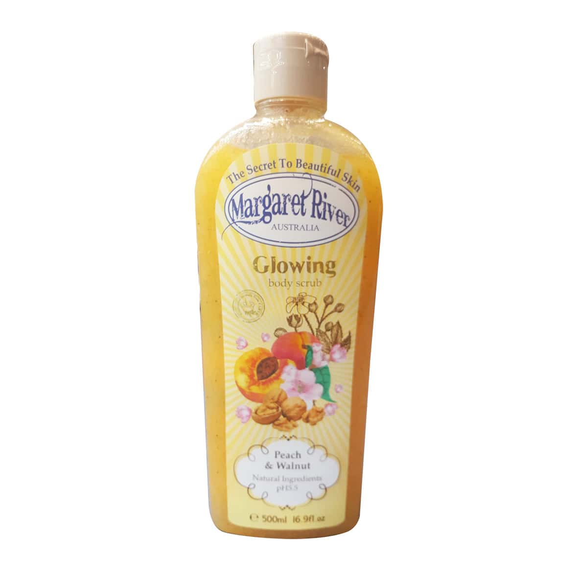 margaret-river-glowing-bodyscrub-peach-walnut-500ml
