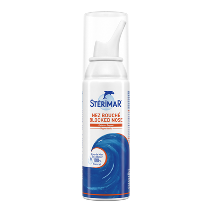 Sterimar Blocked Nose 100mL | Provides Fast Relief From Nasal Congestion Sterimar