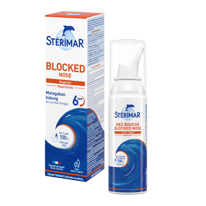 Sterimar Blocked Nose 100mL | Provides Fast Relief From Nasal Congestion Sterimar