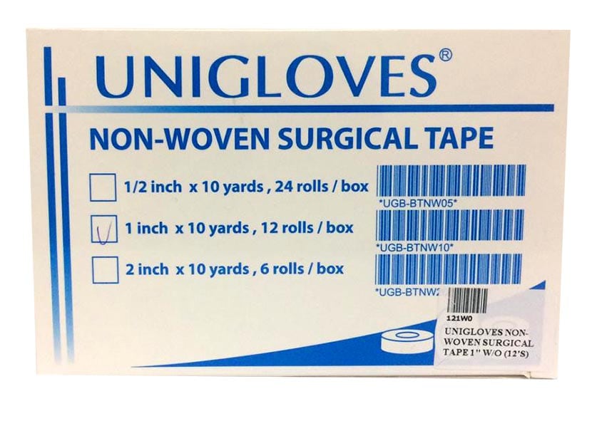 unigloves-surgical-tape-non-woven-1-inch-x10-yards-12s