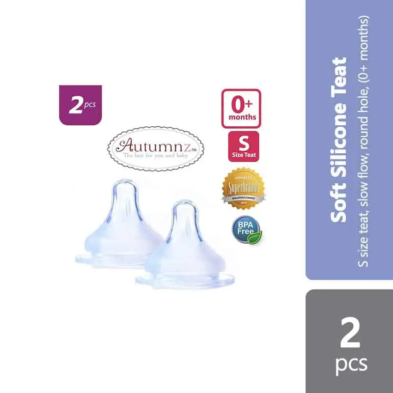 autumnz-soft-silicone-teat-fast-slow-flow-s