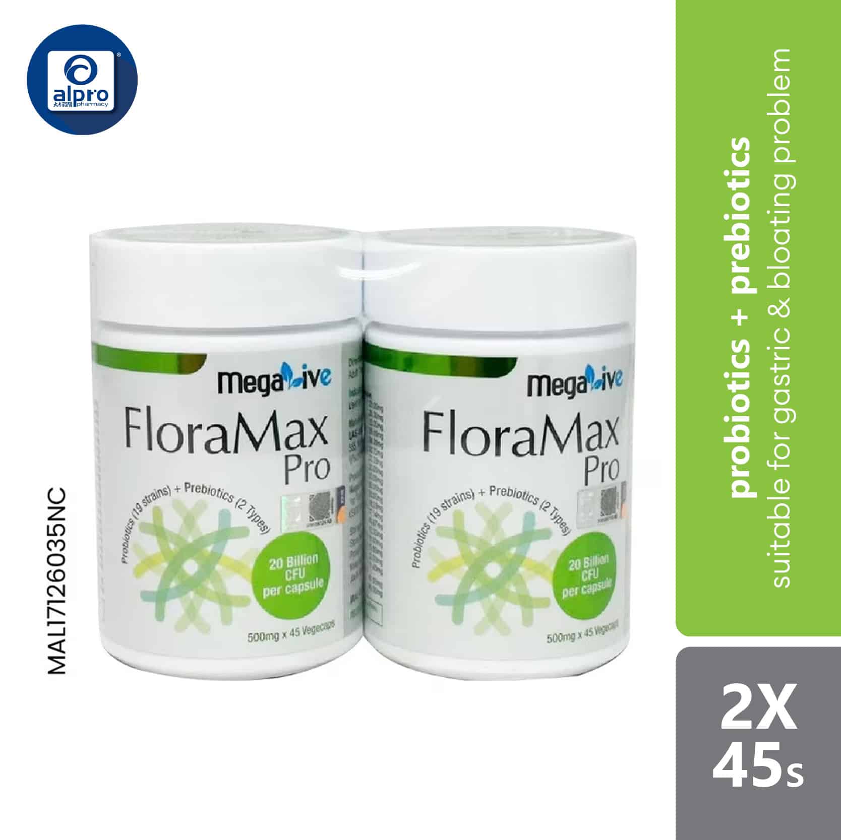 megalive-floramax-pro-2x45s-improve-digestion-and-prevent-bloating