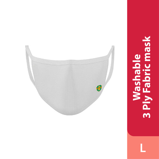 offen-3-ply-fabric-mask-size-white product image 1