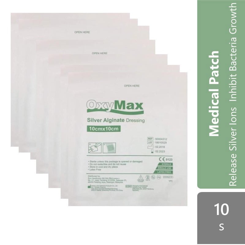 oxymax-silver-alginate-dressing-10cm-x-10cm-10s