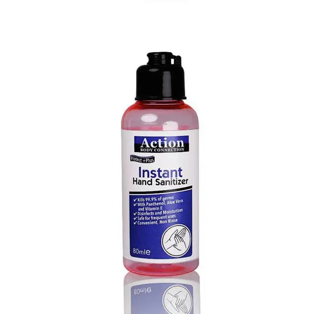 Action Instant Hand Sanitizer Infused With Aloe Vera & Vitamin E 80ml
