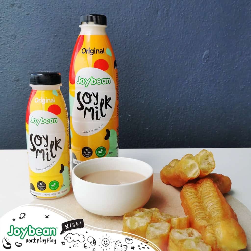 Joybean Original Soymilk 320ml Soybean From Canada - Alpro
